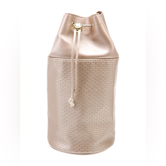 BVLGARI Leather Gold Bucket Bag - Picture 1 of 8